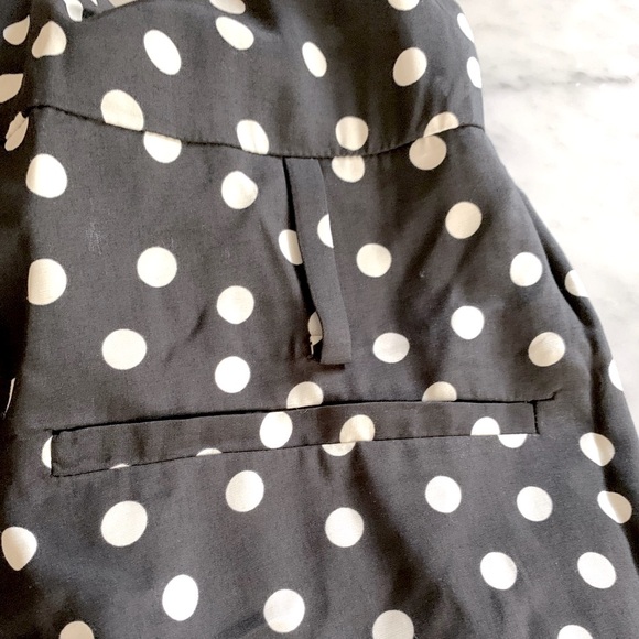 NWOT Zara Studio dot jumpsuit with front & back pockets matching belt XS - Picture 7 of 11